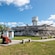 A watchtower and multiple cannons at Fort Fincastle in Nassau in The Bahamas